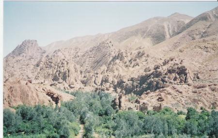 Montagne au doights de singe (Photo Lili et Abdou)